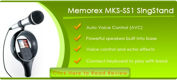 Memorex MKS-SS1 SingStand Home Karaoke System